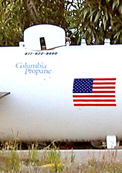 Columbia Propane Tank in Bagdad