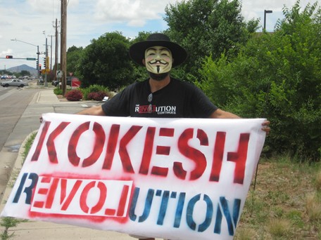 V presents Kokesh revolution Santa Fe