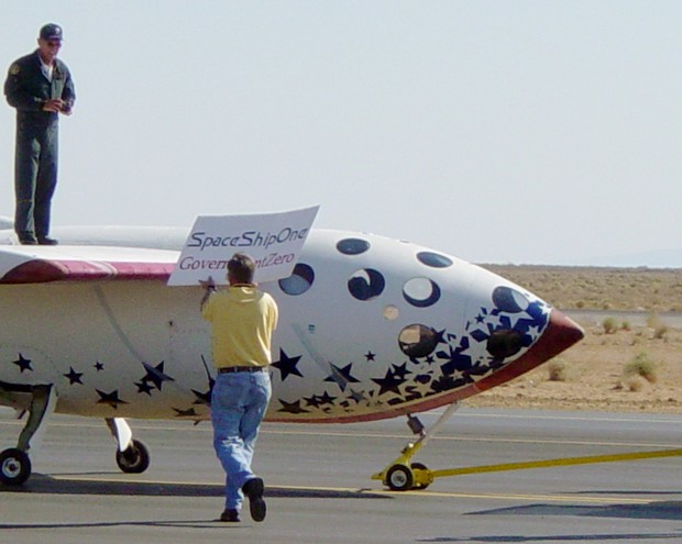 SpaceShipOne, GovernmentZero